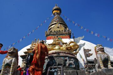 Rajasthan completo con Nepal_stupa
