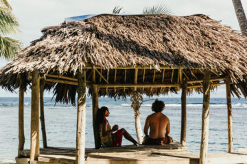 nueva zelanda por libre con samoa_traditional fale vavau beach