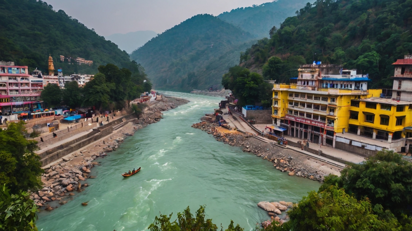 triangulo dorado con rishikesh