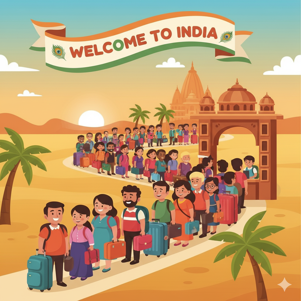 Nueva e-Arrival Card para viajar a la India