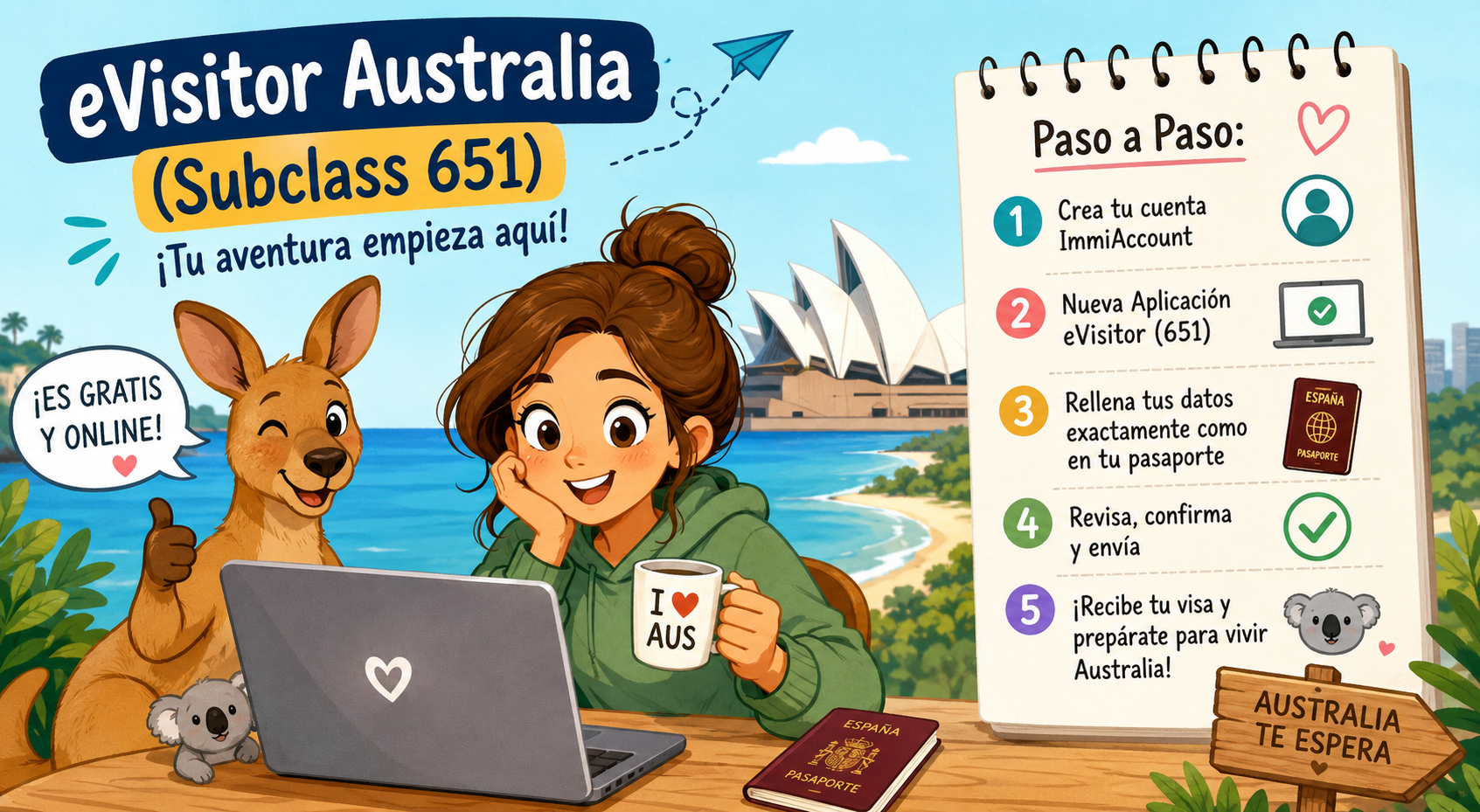 como solicitar visado Australia