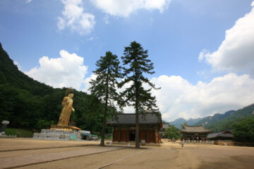 Viaje Corea del Sur en Grupo_Beopjusa_Temple